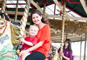 Parents and toddlers take advantage of Drayton Manor's great term time offer