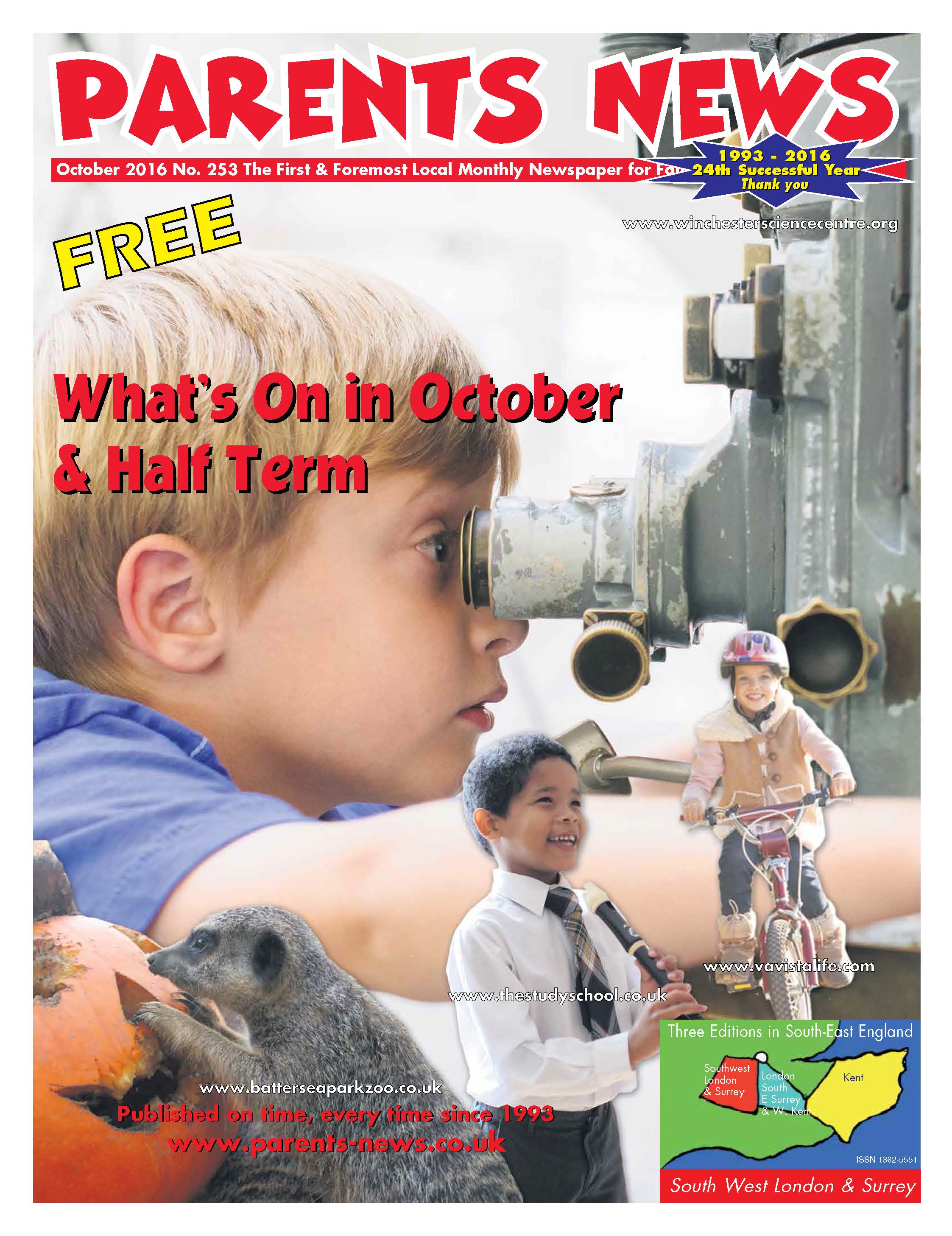 Parents News October front page