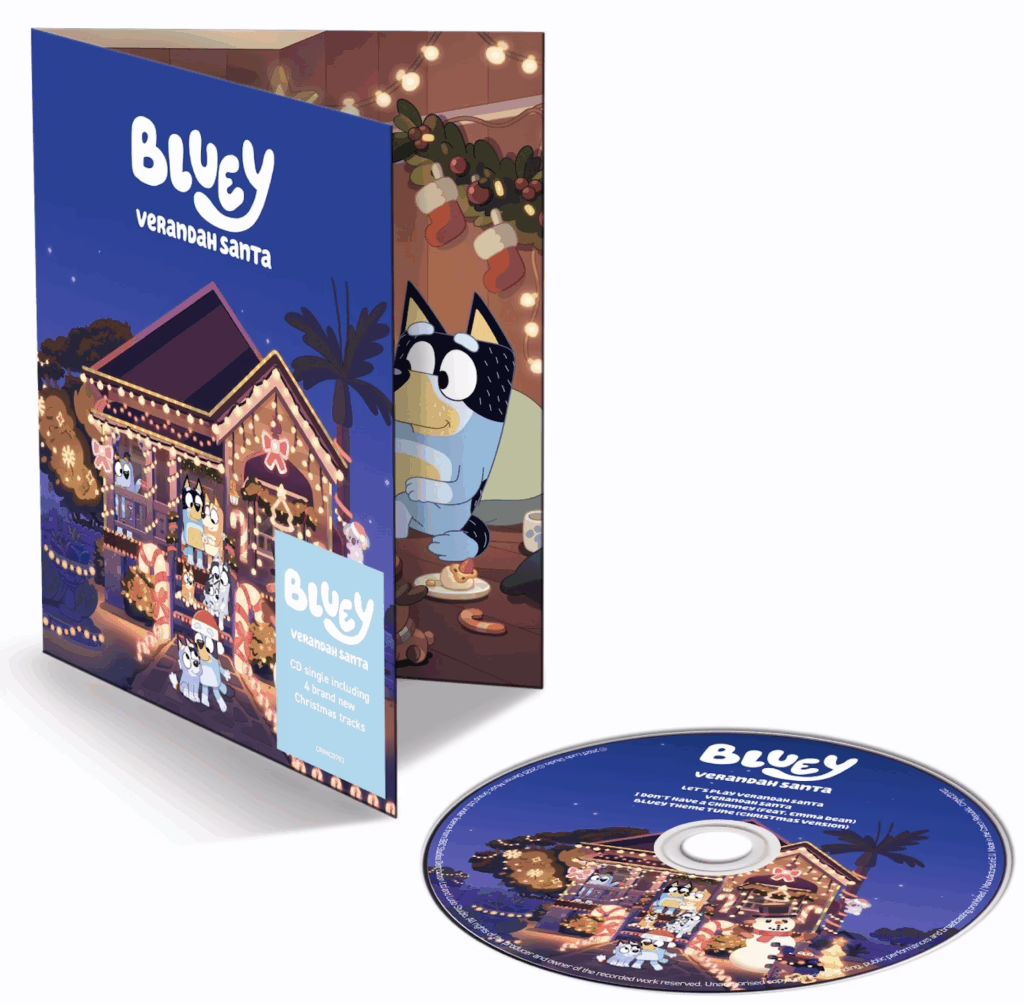 New Bluey Christmas Music 2025 here now