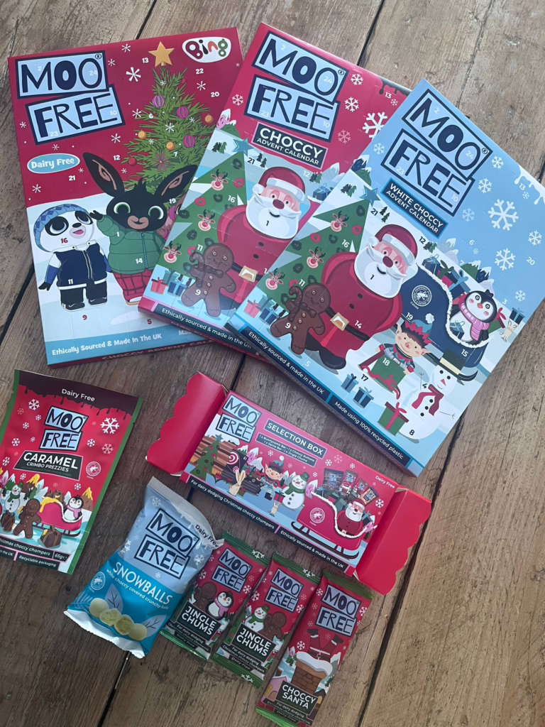 Moo Free Chocolate Review – Dairy-Free Christmas Treats