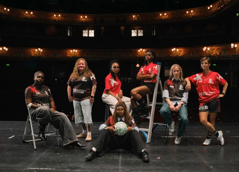 Hackney Empire and Hackney Women's FC